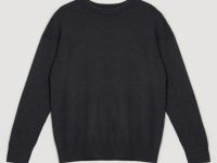 Джемпер с добавлением шерсти свободного силуэта