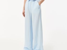 Женские прямые спортивные брюки Lacoste свободного кроя