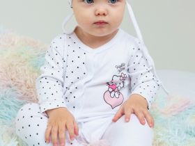 Шапка детская трикотажная для девочек, 2 шт в комплекте