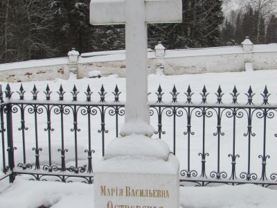 Могила Островской М.В. (1845 -1906)