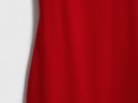 Платье миди, Красный