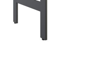 Консоль Лигес 93x40 Графитовый/Черный