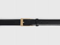 Ремень из искусственной кожи, Черный