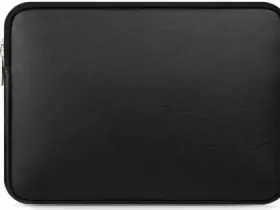 Чехол Tech-Protect Neoskin для Apple MacBook 13-14" искусственная кожа (черный)