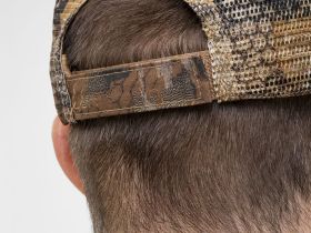 Бейсболка Remington Mesh Yellow Waterfowl Honeycombs — лёгкая и дышащая для охоты и рыбалки