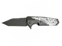 Нож складной Hogue EX-02 Tanto, сталь 154CM, рукоять ABS-пластик Skulls & Bones