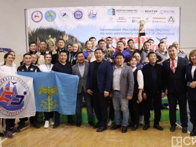 Мегино-Кангаласский улус вновь стал победителем чемпионата Якутии по мас-рестлингу