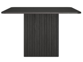 Кухонный стол Хилл 120x120 Древесный черный