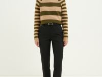 Джемпер прямого силуэта с шерстью