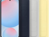 Чехол Samsung Standing Grip Case Galaxy S24 FE желтый