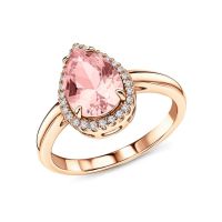 Серебряное кольцо с фианитами