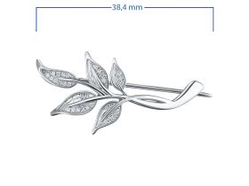 Брошь из серебра э0612бш08211038