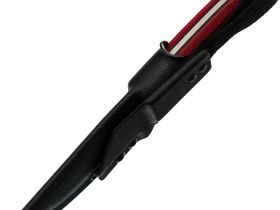 Нож Леший, сталь AUS10co, рукоять микарта, вишневый