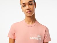 Женская футболка Lacoste приталенного кроя из органического хлопка