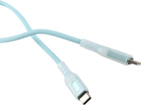 Кабель Red Line pro Shimmer USB-C / USB-C 1 м Зелёный