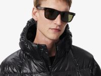 Мужской короткий влагоотталкивающий пуховик Lacoste