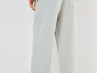 Брюки с эластичным поясом, Серый