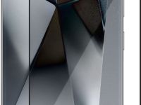 Защитное стекло uBear Extreme 3D Shield для Samsung Galaxy S25 Ultra с чёрной рамкой