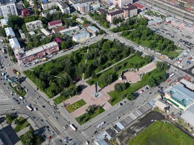 Памятник воинам Алтайского края, погибшим в годы Великой Отечественной войны