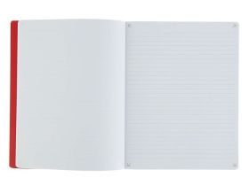 Блокнот в линейку Fabriano "MyPad" 24х18,5 см 48 л 85 г, обложка красная