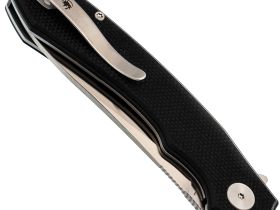 Складной нож Petrified Fish Waterspout, сталь 14C28N, рукоять G10, черный