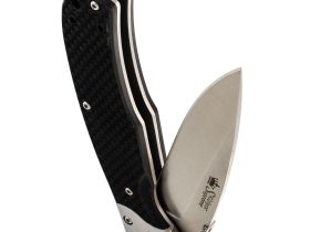 Складной нож Prime D2 Satin, Carbon, Kizlyar Supreme