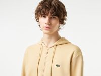 Мужская флисовая толстовка Lacoste на молнии