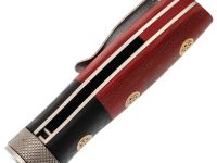 Складной нож Reptilian "Лесовик-02", сталь D2, рукоять G10, Limited Edition, красный