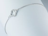 Браслет из белого золота с бриллиантами э4701бр07210119