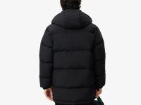 Мужской водонепронецаемый пуховик Lacoste с капюшоном