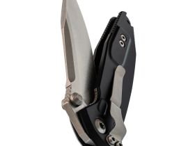 Складной нож Microtech Socom Elite 160-10, сталь M390, рукоять черный алюминий