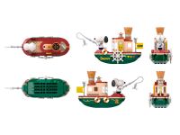 Snoopy 86907 Конструктор Снупи: Рыбалка на пароходе