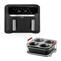Аэрогриль Dual Easy Fry EY9428E0 + Набор аксессуаров Dail'Easy J701S344
