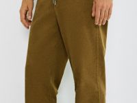 Брюки из вельвета, Желтый