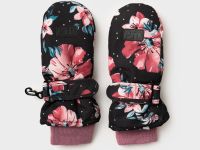 Варежки текстильные для девочек