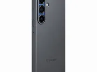 Чехол-накладка Kindsuit Case MagSafe для Samsung S25+ искусственная кожа (черный)