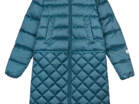 Пальто текстильное с полиуретановым покрытием для девочек