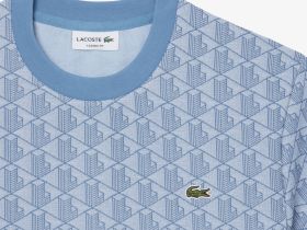 Мужская жаккардовая футболка Lacoste