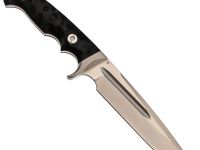 Тактический нож НОКС Ягуар М, сталь D2, рукоять G10, черный