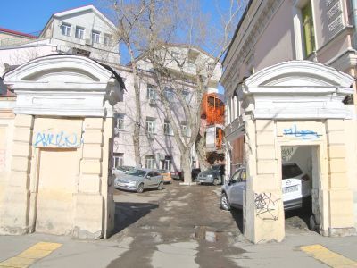 Пилоны ворот, XIX в.