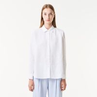 Женская рубашка Lacoste свободного кроя