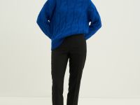 Джемпер свободного силуэта с шерстью