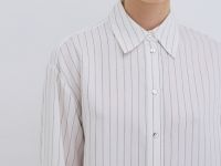 Свободная блузка из лиоцелла, Белый