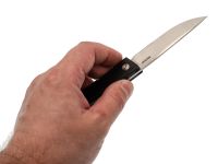 Складной нож SRM Gent 401LC-GB, сталь 10Cr15CoMoV, рукоять G10, черный