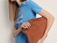 Футболка прямого кроя с принтом