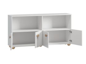 Стеллаж детский Тесси 146x75 Белый