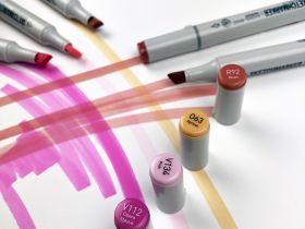 Маркер двухсторонний на спиртовой основе Sketchmarker Цвет Светло фиолетовый