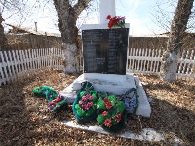Памятник воинам-землякам, погибшим на фронтах Великой Отечественной войны