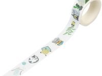 Клейкая лента декоративная MESHU "Cozy", 1,5 см*3м