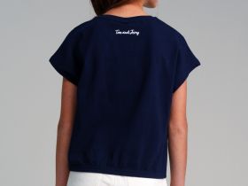 Фуфайка трикотажная для девочек (футболка)